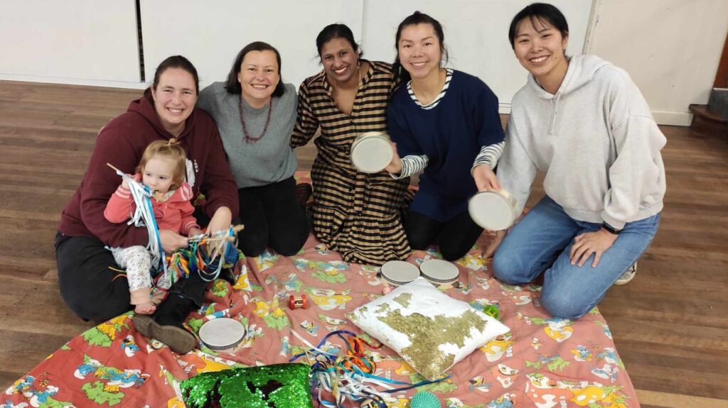 Waitaki Multicultural Playgroup - A group photo
