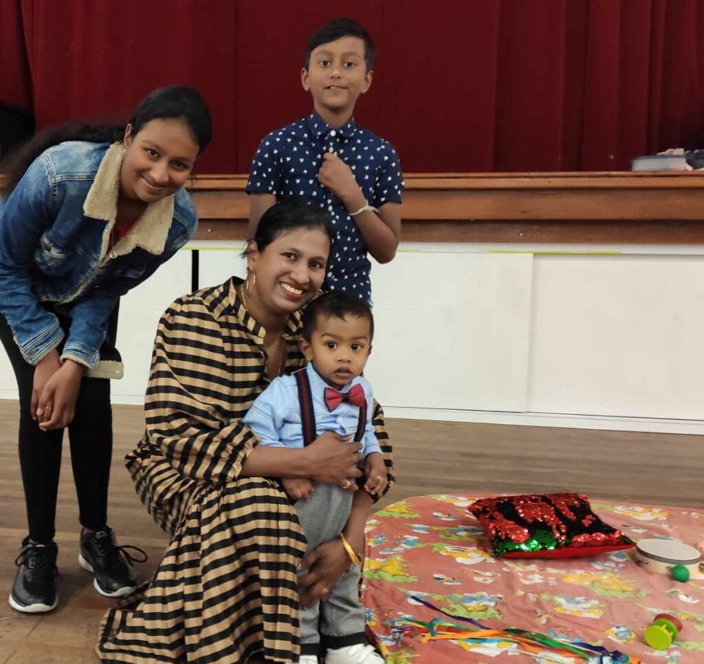 Waitaki Multicultural Playgroup - A family photo