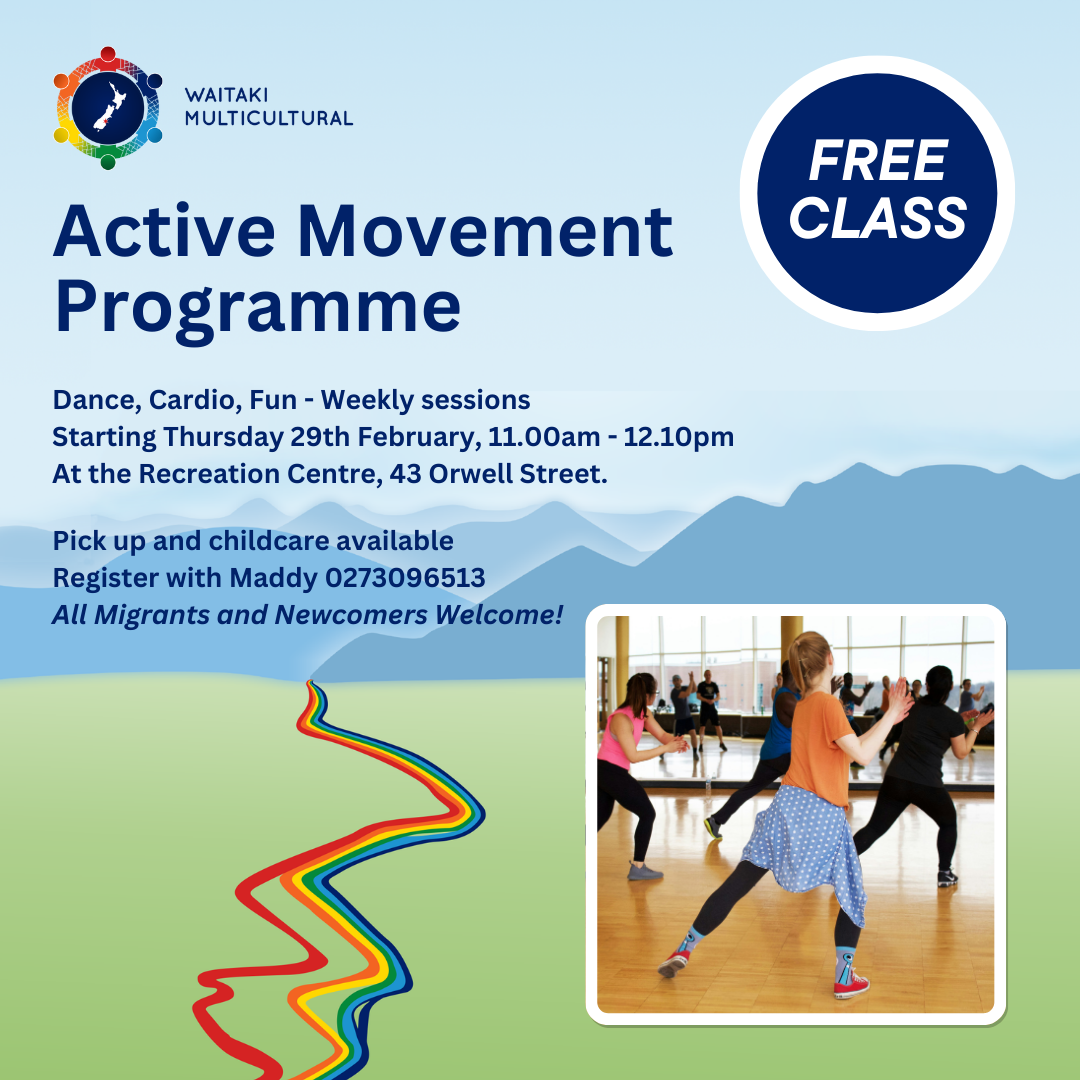 Information flyer for the Active Movement Programe