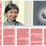 Image of Oamaru Mail Article about Waitaki Multicutural's Interview with Dovile Murauskaite